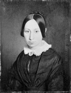 Andrea Frederikke Bindesboll, f. Andersen. Arkitekten Gottlieb Bindesbolls hustru