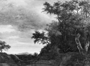 The Pool by the Hills by Cornelis Hendricksz. The Younger Vroom