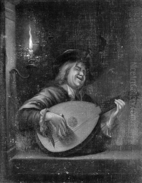 Singer with a Guitar - view 1