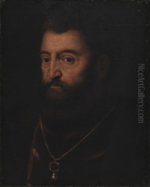 Portrait of Alfonso d'Este, Duke of Ferrara - view 1