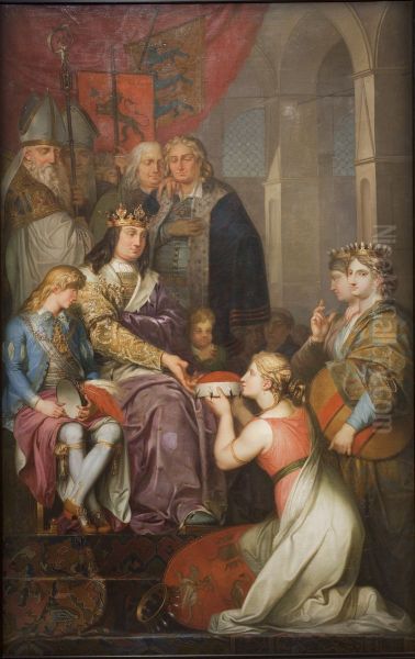 Christian I Proclaiming Holstein a Duchy in 1474. Painted for Christiansborg Castle - view 1