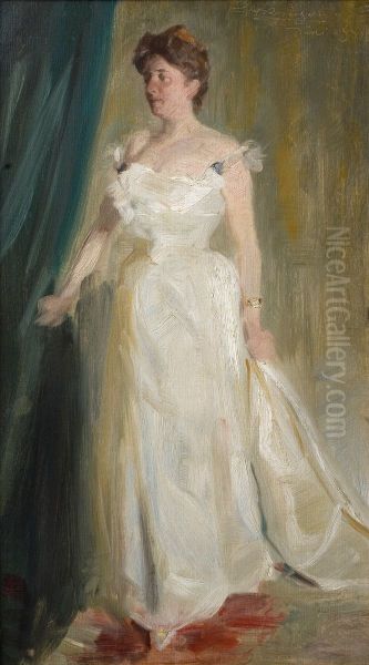 Portraet af lensgrevinde Lillie Suzanne Raben-Levetzau - view 1