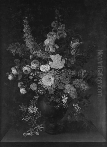 En vase med blomster - view 1