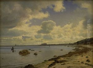 Sjaellands nordkyst med udsigt til Kronborg