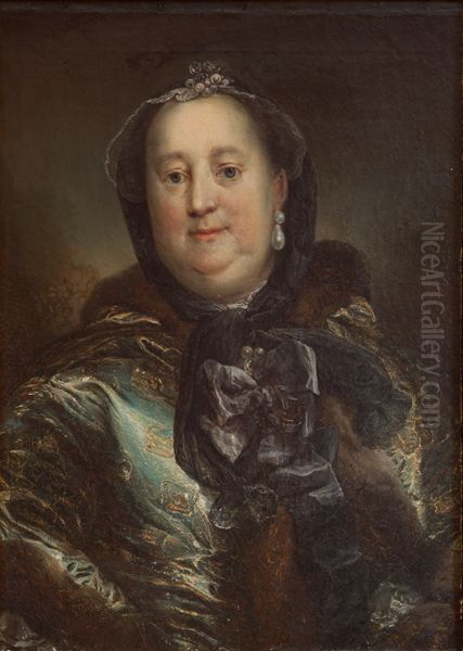 Portraet af hertuginde Antoinette Amalie af Braunschweig-Wolfenbuttel (1696-1762) - view 1