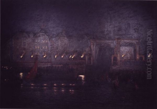 Frederik VII's ligfaerd d. 2. december 1863 - view 1