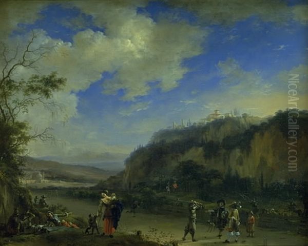Landscape with Gentlemen Playing Pall-Mall - view 1