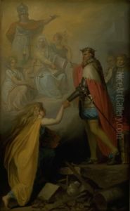 Christian III Succouring Denmark by Nicolai Abildgaard