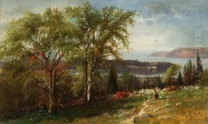 Hudson River at Croton Point by Julie (Hart) Beers