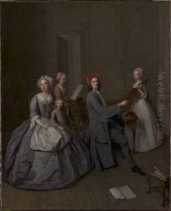 The Artist's Family Making Music Together