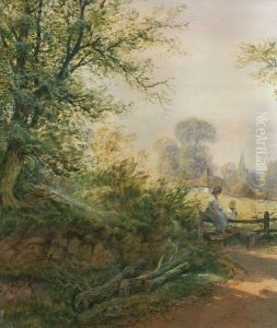 A Quiet Nook by Albert Fitch Bellows