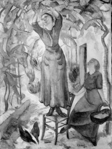 Grape Picking by Henri Doucet