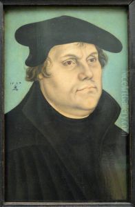 Portraet af Martin Luther