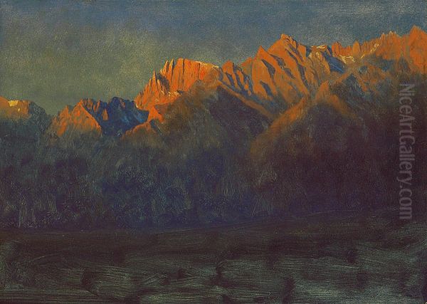 Sunrise in the Sierras - view 1