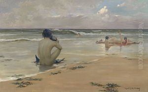 Sea idyll by Rupert Charles Bunny