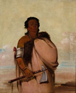 Ah'-sho-cole, Rotten Foot, a Noted Warrior