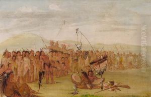 Self-torture in a Sioux Religious Ceremony
