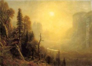 Study for Yosemite Valley by Albert Bierstadt