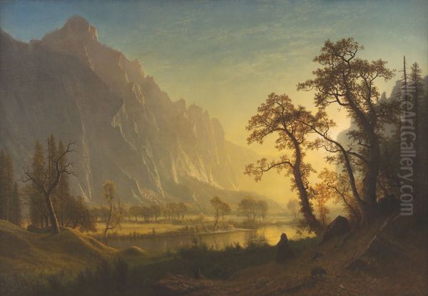 Sunrise, Yosemite Valley - view 1