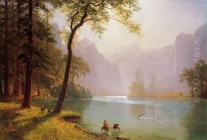The Kern River Valley by Albert Bierstadt
