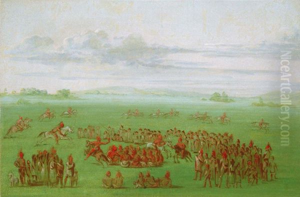 "Smoking Horses," a Curious Custom of the Sauk and Fox - view 1