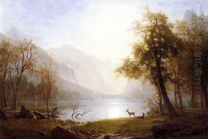 "Valley in Kings Canyon" by Albert Bierstadt