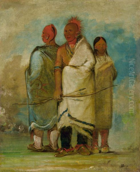 Three Fox Indians - view 1