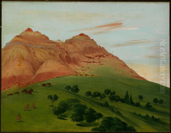 View in the Grand Detour, 1900 Miles above St. Louis - view 1