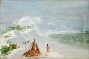 White Sand Bluffs, on Santa Rosa Island, Near Pensacola