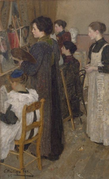 Art students - view 1