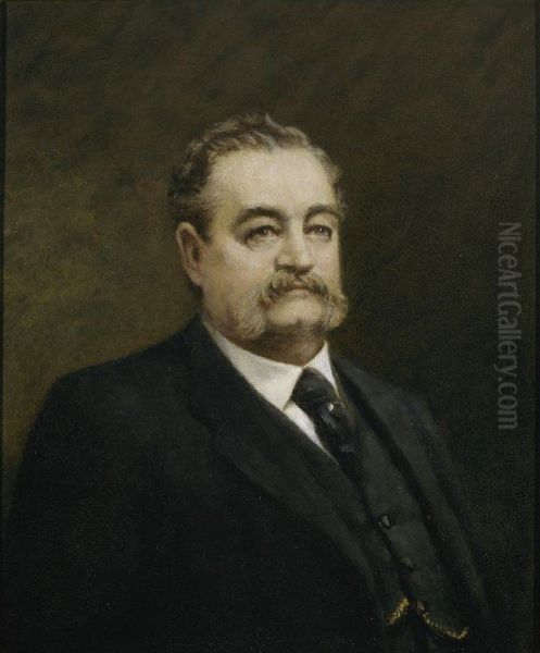 Portrait of Walter Hall. - view 1