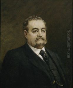 Portrait of Walter Hall. Portrait of Walter Hall.