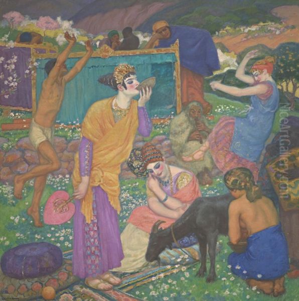 Courtesans in the Countryside - view 1