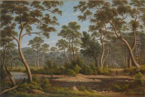 The River Nile, Van Diemen's Land, from Mr Glover's Farm by John Glover