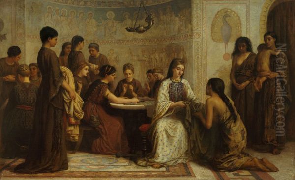 A Dorcas meeting in the 6th century - view 1