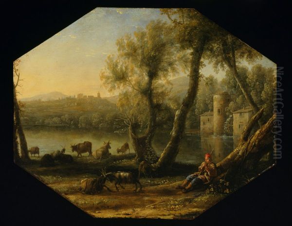 Pastoral landscape - view 1