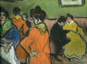 Casa De Citas. Firmado by Carlos Casagemas