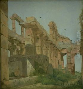 The Temple of Hera at Paestum, Italy by Jorgen Roed