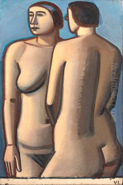 Two Female Nudes - view 1