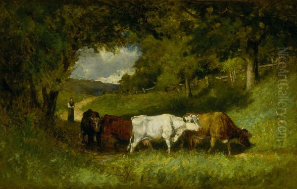 Driving Home the Cows - view 1
