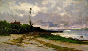 Landscape near Newport, R. I. by Edward Mitchell Bannister