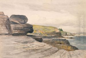 Newport Scene by Edward Mitchell Bannister