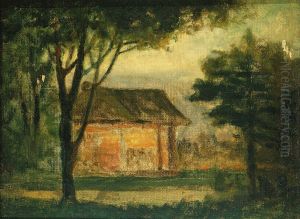 The Old Homestead by Edward Mitchell Bannister