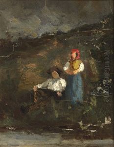 Repose by Edward Mitchell Bannister