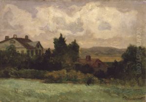 Untitled (houses and trees)