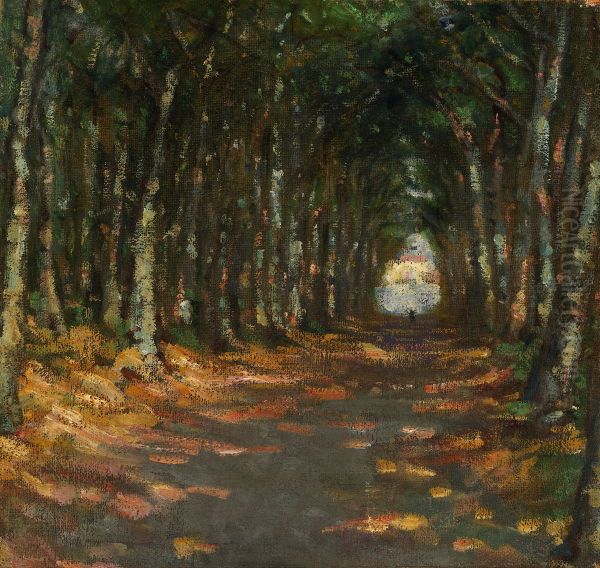Allee dans le Parc - view 1