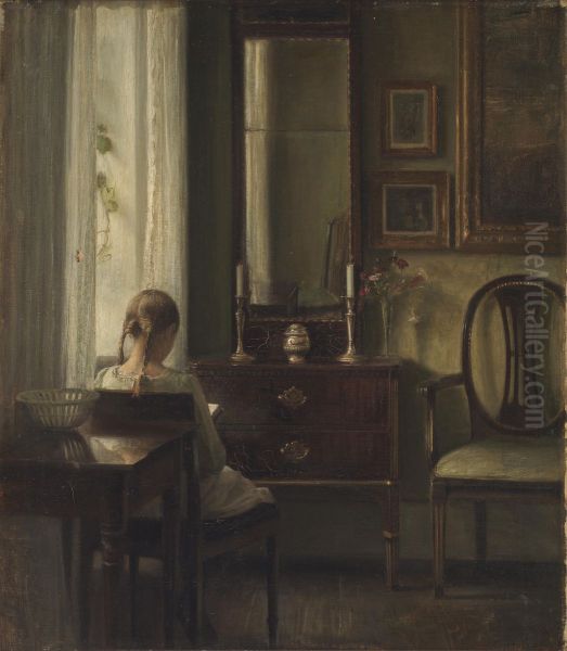 Interior with a Girl Reading - view 1