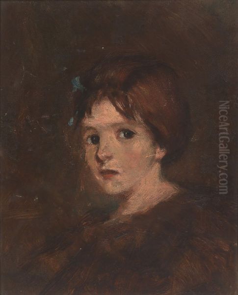 Child in Browns - view 1
