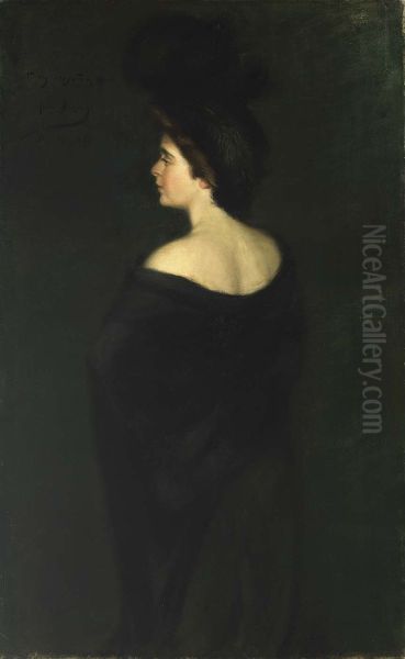 Laura in Blacks - view 1