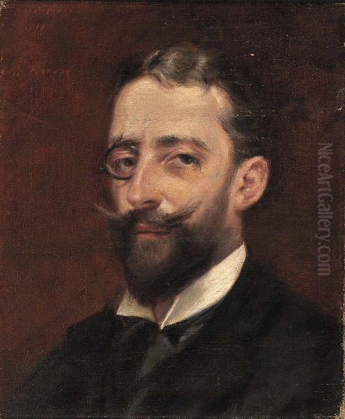 Man with Monocle - view 1